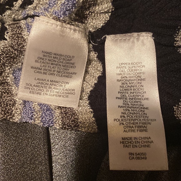 Nine West Women’s 3/4 Bell Sleeve Sweater Dress (M) - Picture 7 of 9